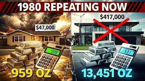 The 1980 Silver Pattern Is Repeating 1,000 Oz Bought Houses Then, Will Again