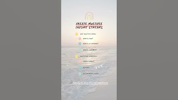 Create Multiple Income Streams #shorts #desire #business