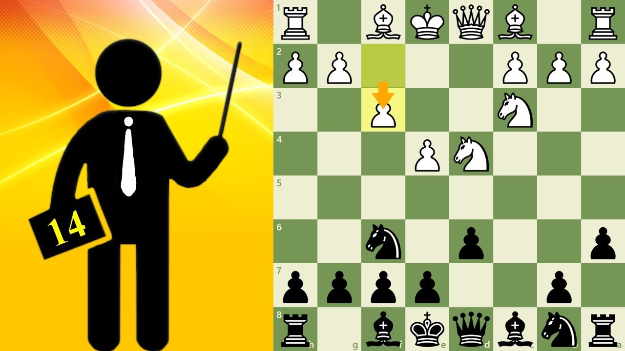 Сицилианская защита, Найдорф с 6. f3 - Стандартные шахматы #14