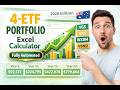 Australian ETF Investing Made Easy: Automated 4-Fund Portfolio Excel Template 2026