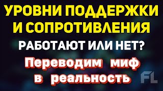 УРОВНИ И ЛИНИИ ПОДДЕРЖКИ И СОПРОТИВЛЕНИЯ | МЕТОДИКА ТОРГОВЛИ