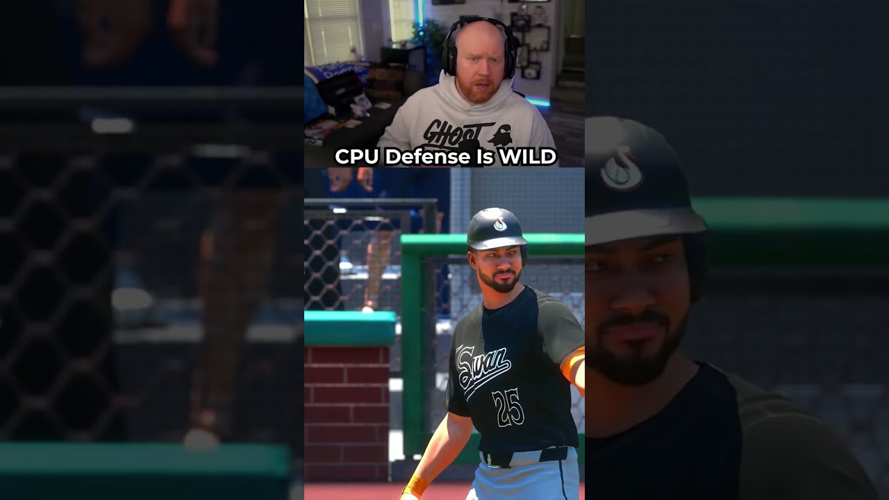 I hate the CPU defense man #gaming #MLB #mlbtheshow26 #mlbtheshow #baseball