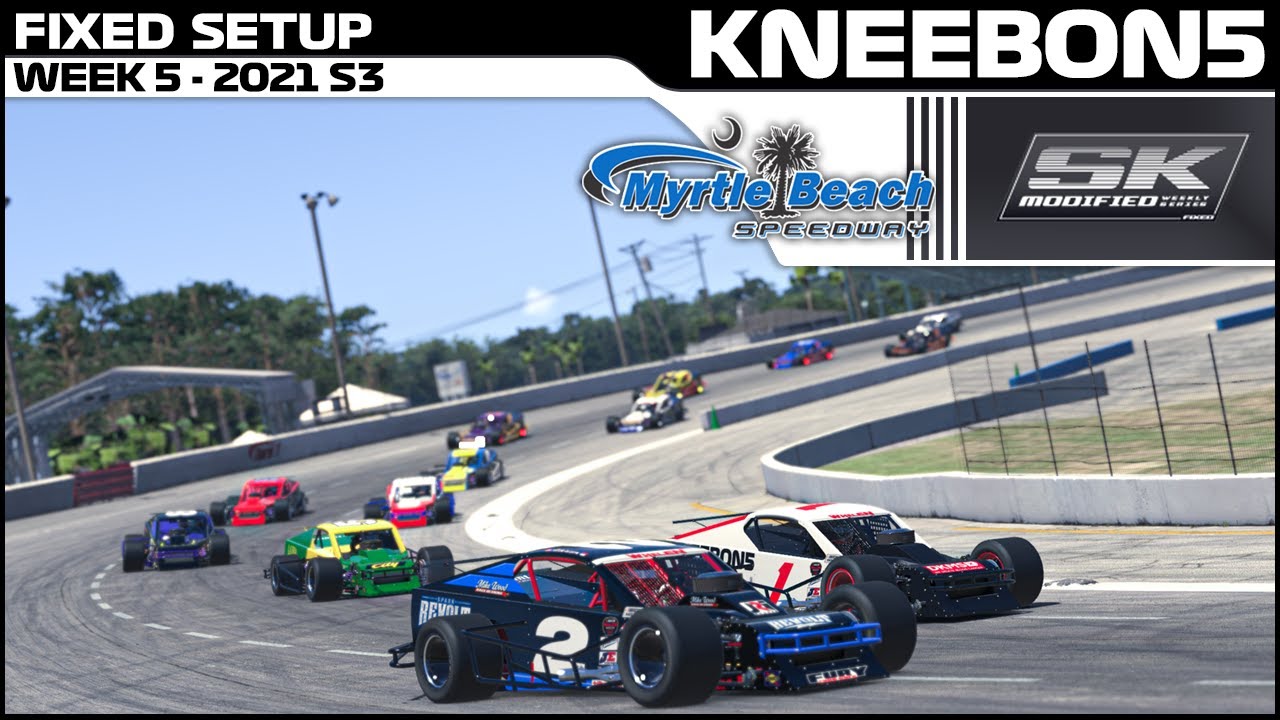 SK Modifieds — трасса Myrtle Beach Speedway — iRacing