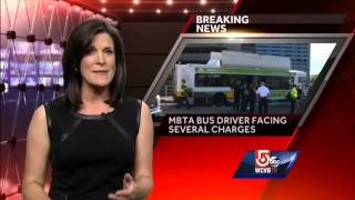 MBTA bus driver in crash over Mass. Pike faces several charges