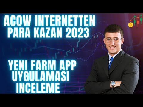 ACOW YENI USDT FARM KAZANÇ APP | USDT KAZANÇ PLATFORM 2023 | İNTERNETTEN PARA KAZAN - İNCELEME