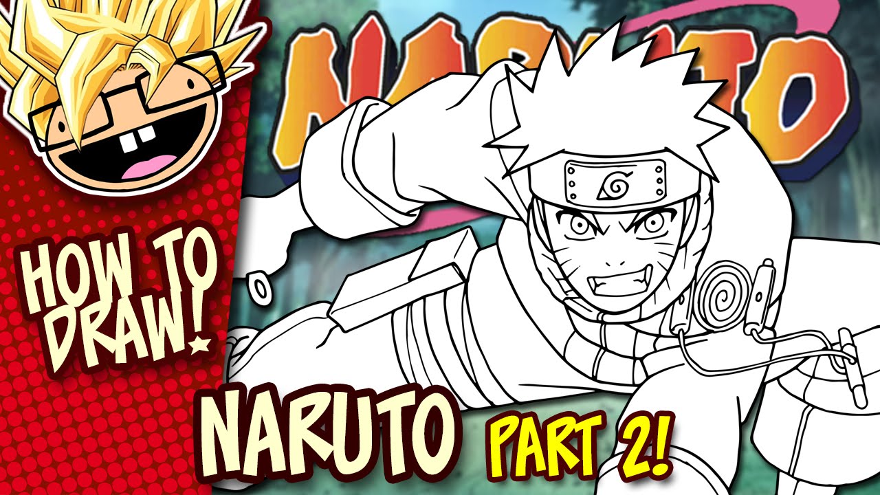 How To Draw Naruto Naruto Part 1 Easy Step By Step Drawing Tutorial Anime Thursdays Youtube