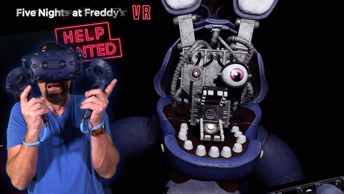 FNAF IN VR IS SO SCARY!!  Five Nights At Freddy's VR: Help Wanted 