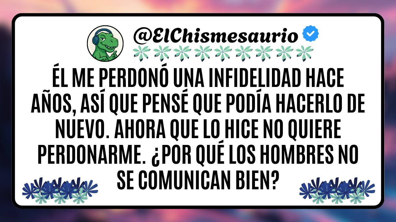Él me perdonó una infidelidad hace años, así que pensé que podía hacerlo de nuevo. Ahora que lo hice