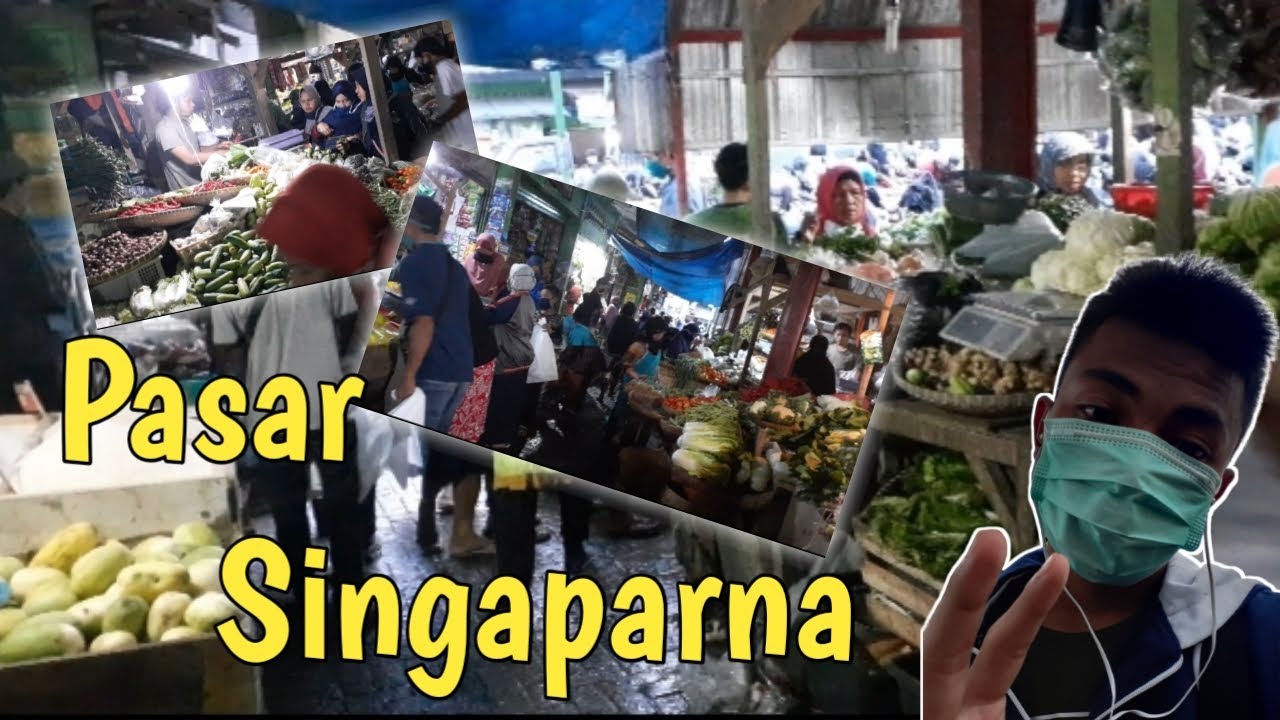 Suasana Pasar Singaparna Tasikmalaya Menuju Lebaran 2022 