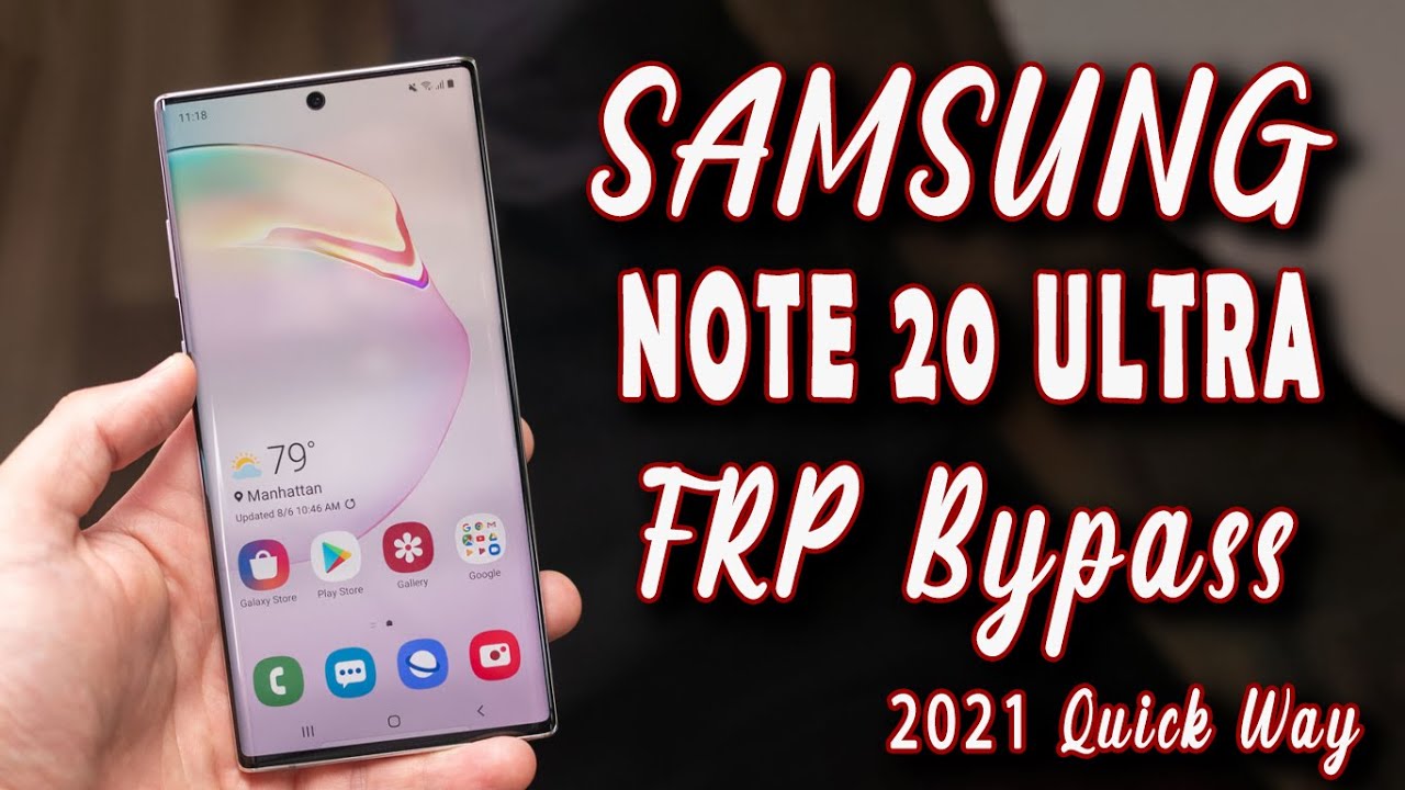 How to FRP Bypass on Samsung Galaxy Note 20 Ultra 2021 | ease way to