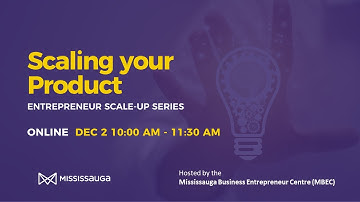 Scale-Up Scaling Your Product - Webinar