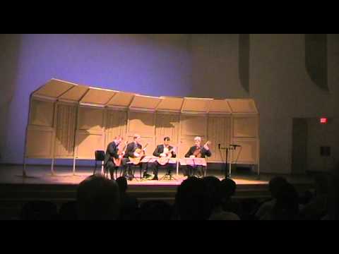 Minneapolis Guitar Quartet - Sonata No. 6 by Henry...