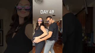 Day 49 😱 Dancing until Labor  #shorts #pregnancy #dance