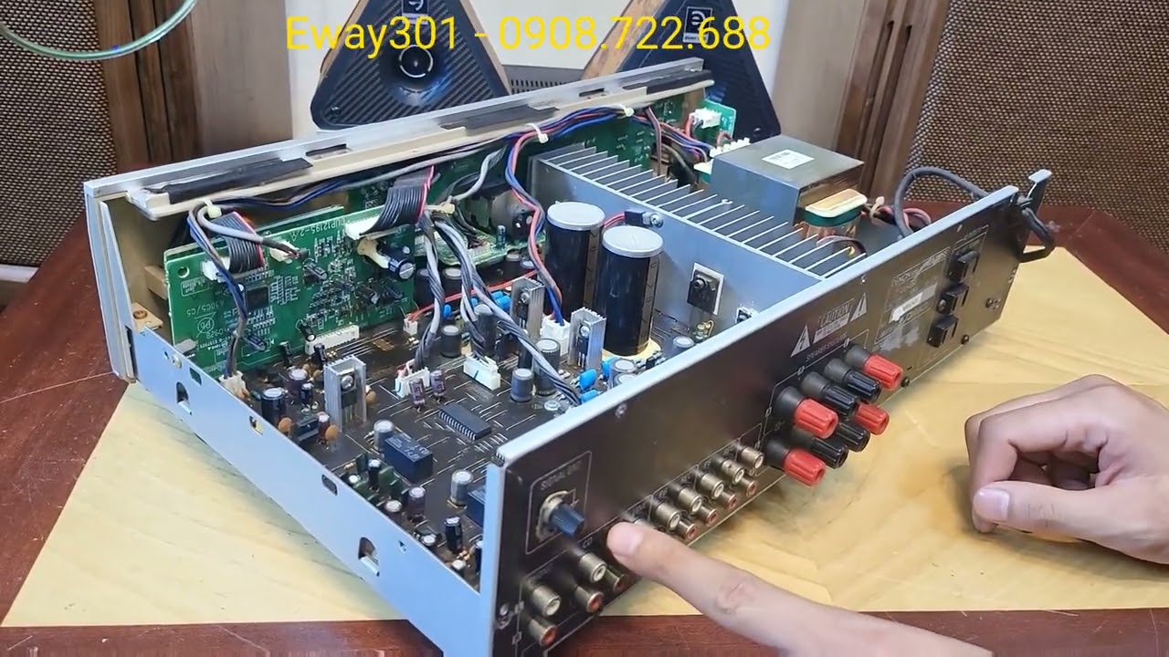 Ampli Denon PAM 390SE Bãi Nhật, Bao Zin giá 3tr2 bao... - youtube