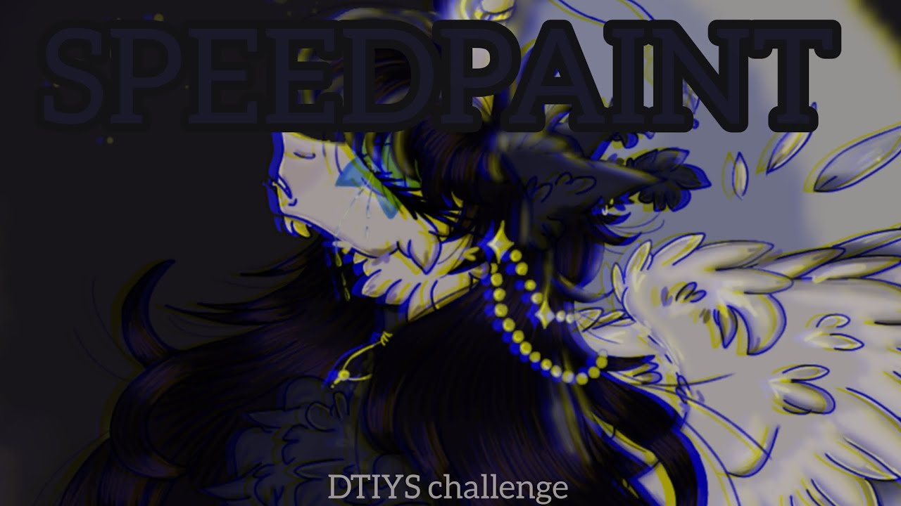 "Dark star"🌑☄️🪽 {SPEEDPAINT//MLP OC//DTIYS challenge//Redraw art}