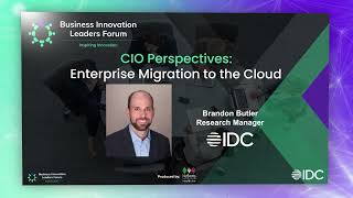 Overview - Enterprise Migration to the Cloud: Getting the network right