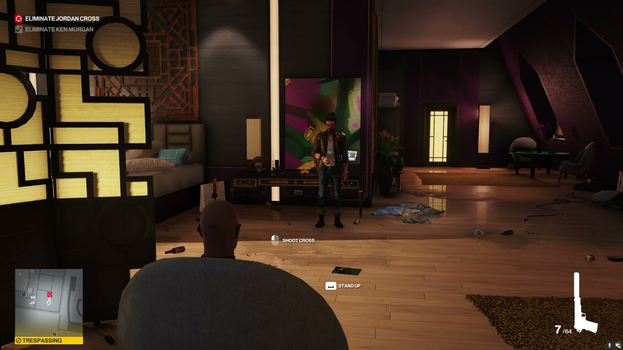 Hitman except 47 is literally aura farming