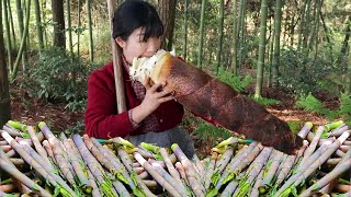 Go up the mountain to dig more male bamboo shoots or more female bamboo shoots! Eat the first bite by 燕麦行游 23,258 views 3 weeks ago 11 minutes, 31 seconds