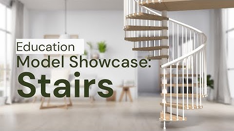 Hard Surface Modeling | Stairs  Architectural Design