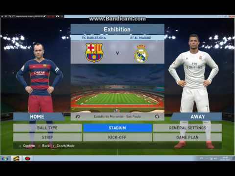 pes 2016 პატჩი 1,0 ვერსია