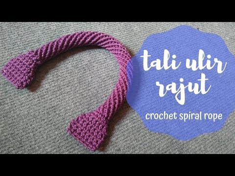 Crochet // tutorial tas rajut serut ( drawstring bag) motif kerang // shell stitch folow instagram k. 