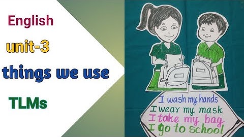 English unit-3 Things we use-TLMs