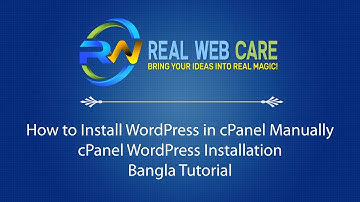 How to Install WordPress in cPanel Manually | cPanel WordPress Installation | Bangla Tutorial