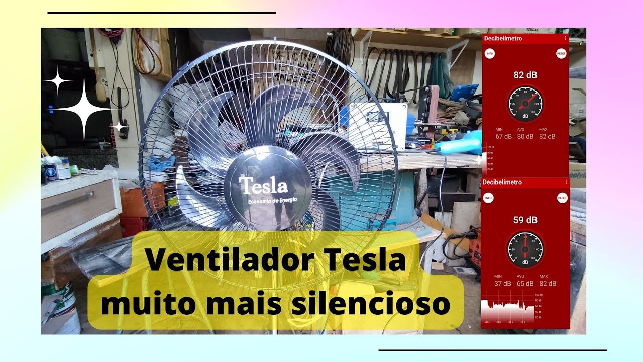 Como deixar seu ventilador Tesla muito mais silencioso - EP190 - YouTube