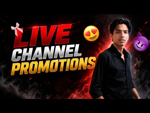 Grow Fast With Live Channel Promotions 😳🚀
