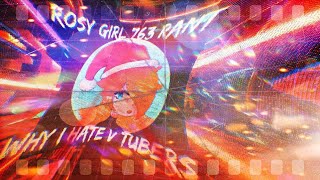 Rosy Girl 763 Rant Why I Hate V Tubers
Basically I’m going on only about this person youtube channel, of how god awful it is, because this person clearly thinks, stealing movie clips, and trying to earn little amount of cash over it, by trying to monetise the stolen clips, and Basically putting absolutely no effort into her content at all.
Did not focus on the other social medias, because I’m a YouTube channel, I focus on stuff on YouTube, not other social medias 75%, of the time. Because me finding god awful content, is enough evidence that they are god awful people. Rosy Girl 763 Rant Why I Hate V Tubers
