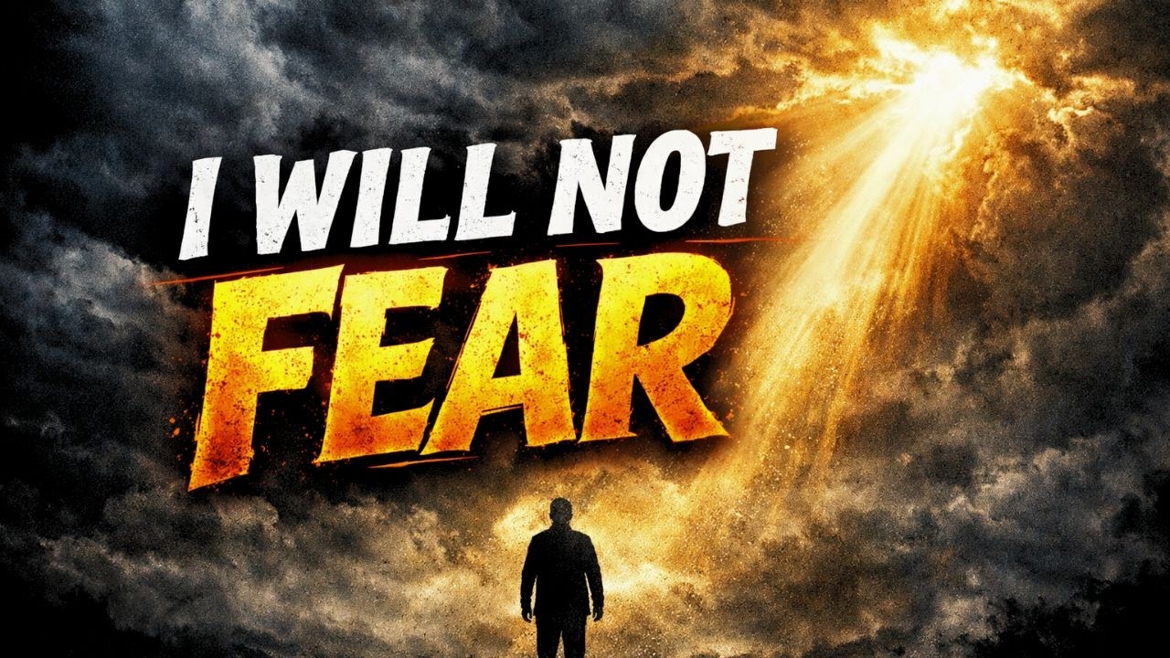 YOU DON’T HAVE TO BE AFRAID ANYMORE