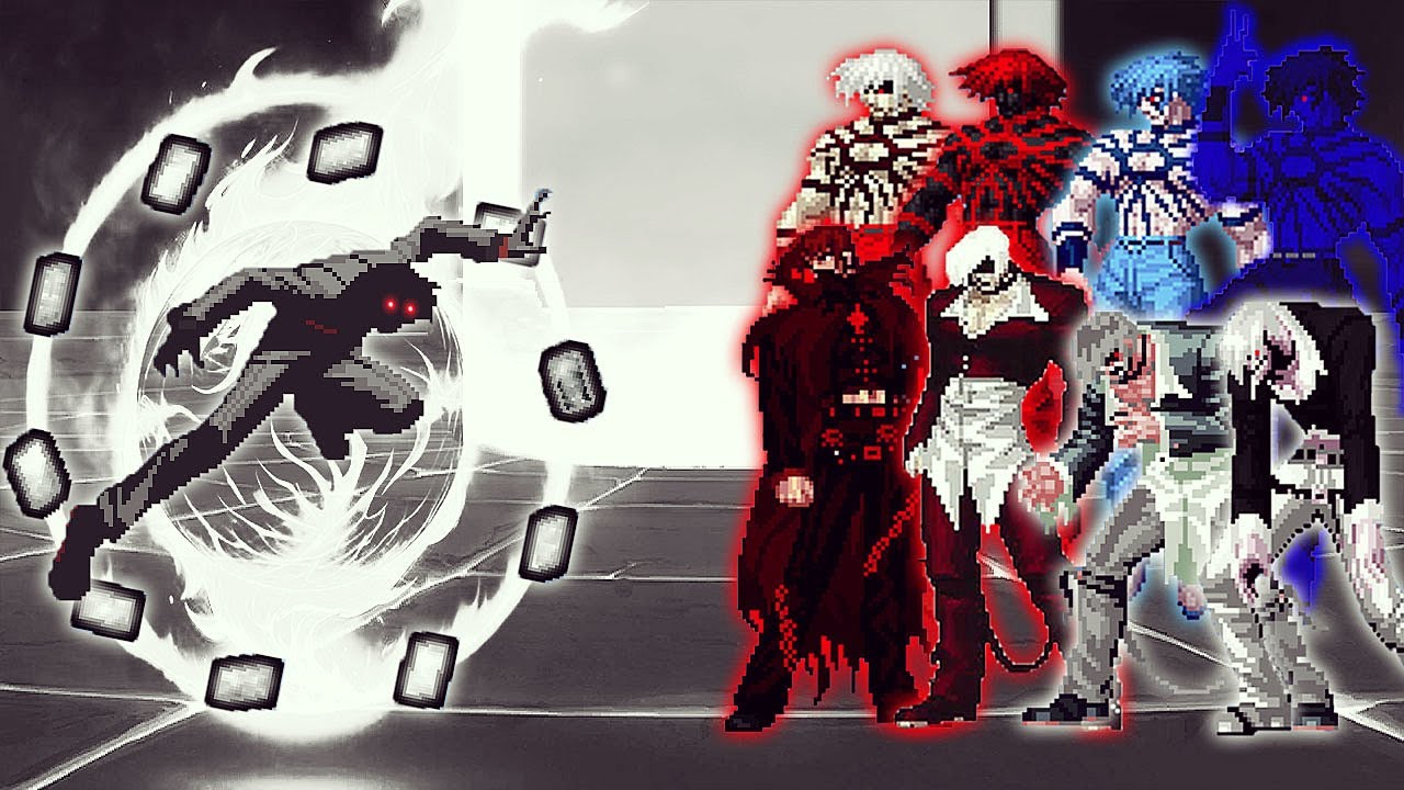 KOF Mugen] Original Rozwel Gustab Vs Bosses Orochi, Zombie Iori