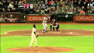 2011/05/10 Lincecum strikes out Miranda