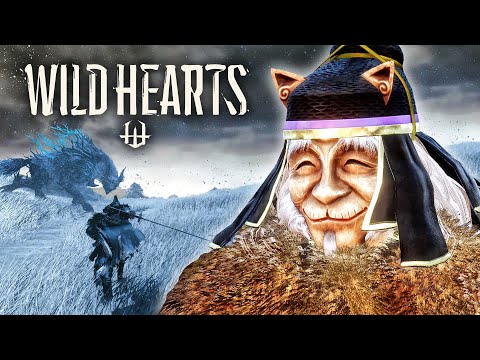 WILD HEARTS – O Início de Gameplay, em Português PT-BR! | Jogo de Caçar Monstros!!!