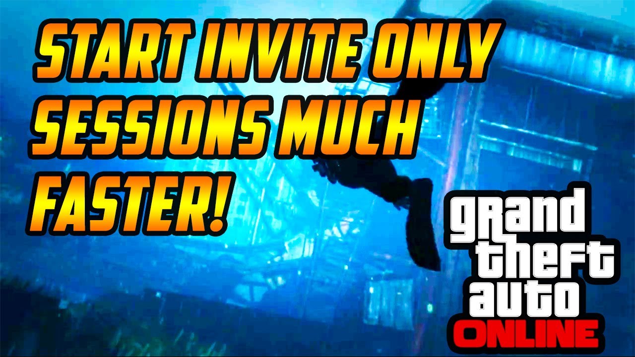 GTA 5 Online - How To Start Invite Only Sessions Much Faster! (GTA V Tips & Tricks)