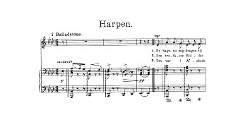 Edvard Grieg - Romancer og Ballader {Romances and Ballads}, op. 9 [With score]