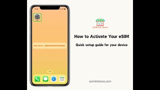 How to Activate Your Travel eSIM | Scan the QR Code & Get Online Instantly | eSIMKitStore screenshot 3