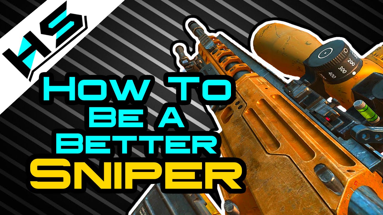 How To Be A Better Sniper - Survival Tips & Strategies Commentary (Call ...