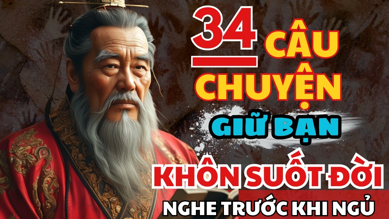 34 câu chuyện TRÍ TUỆ THÂM SÂU Cổ Nhân giúp bạn SỐNG KHÔN SUỐT ĐỜI | Triết Lý Cuộc Sống