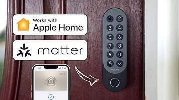 Upgrade Your Smart Home with the Aqara U200 Smart Lock! Home Key + Matter!