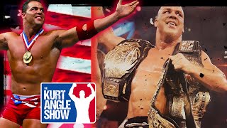 Celebrity Kurt Angle On Holding All The TNA Titles All At Once Wealth