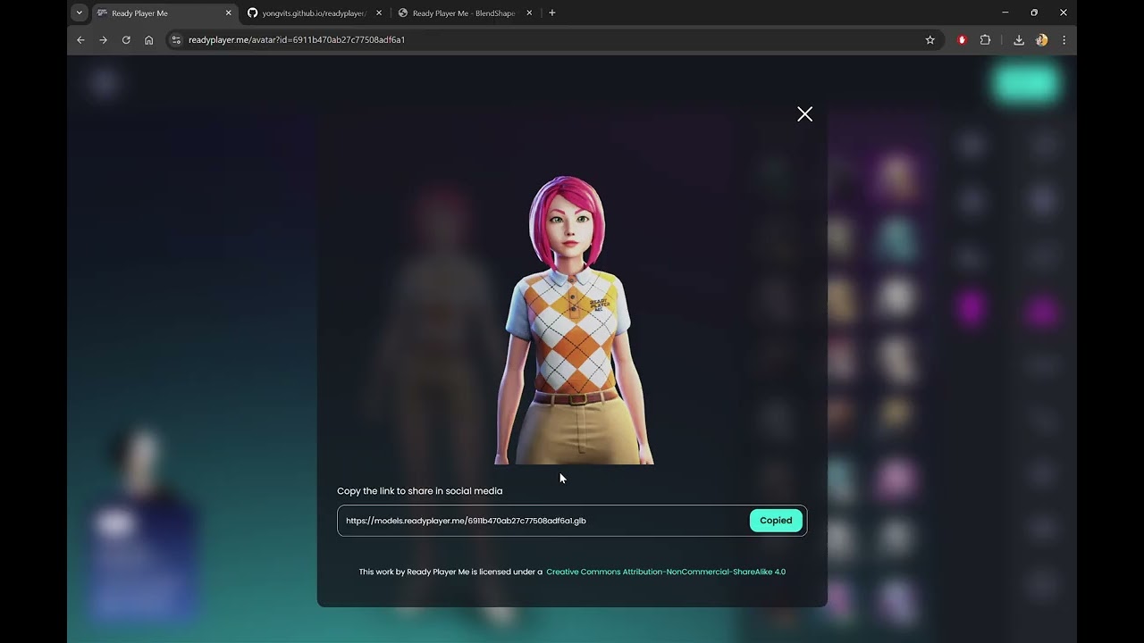 เทคนิคการสร้าง Avatar การ Readyplayer (Full BlendShape)