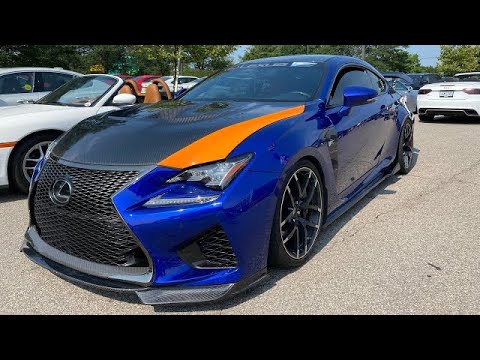 Crazy Modded Lexus RCF Sends It!!