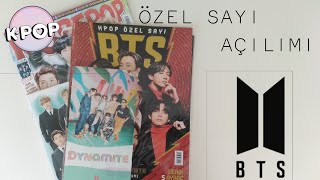 Bts 2 Adet Özel Seri̇ Dergi̇ Açilimi