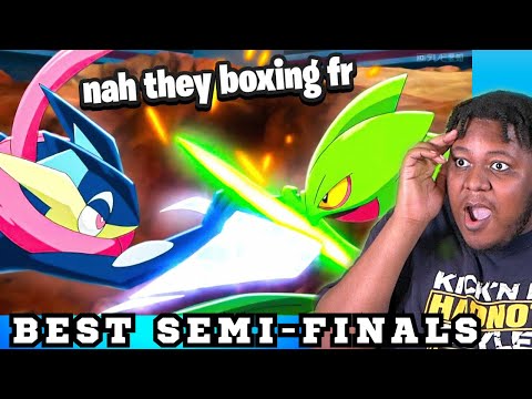 Going BAND FOR BAND at the KALOS LEAGUE SEMI-FINALS (Ash Vs Sawyer) @BrandonDTM Reaction