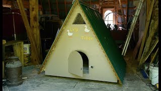 A-Frame Duck House