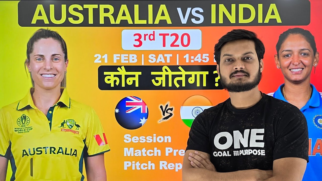 Australia women vs india women 3rd t20 match prediction, ausw vs indw today match prediction
