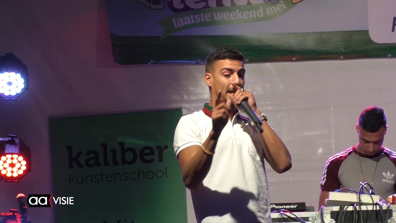 Optreden van Boef op het Twentse Lente Festival