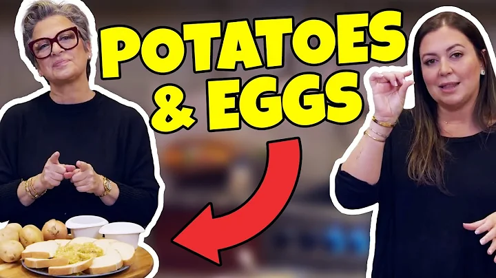 Potatoes and eggs  Grandma's recipe  with Caroline...