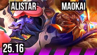 ALISTAR & Kalista vs MAOKAI & Kai'Sa (SUP) | KR Grandmaster | 25.16